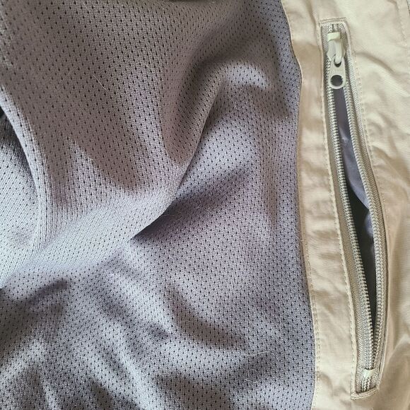 Y2K columbia sportswear men’s windbreaker jacket olive green khaki casual XXL - Picture 7 of 9